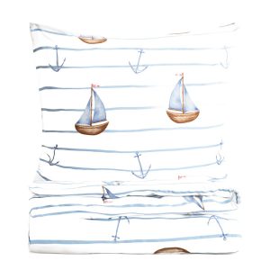 Pościel EC ISLA z mikrofibry w żaglówki 220×200 + 2*70×80 cm HOMLA 927438 Pościel EC ISLA z mikrofibry w żaglówki 220×200 + 2*70×80 cm HOMLA 927438