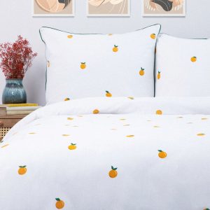 Pościel EC ORANGIE bawełniana w pomarańcze 140×200 + 1*50×60 cm HOMLA 927432 Pościel EC ORANGIE bawełniana w pomarańcze 140×200 + 1*50×60 cm HOMLA 927432