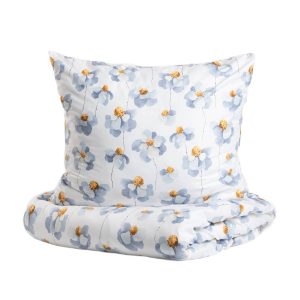 Pościel EC REITA z mikrofibry w kwiatki 140×200 + 1*70×80 cm HOMLA 876972 Pościel EC REITA z mikrofibry w kwiatki 140×200 + 1*70×80 cm HOMLA 876972