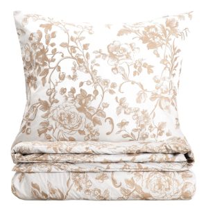 Pościel ELENA z mikrofibry z wzorem w kwiaty 220×200 + 2*70×80 cm HOMLA 927440 Pościel ELENA z mikrofibry z wzorem w kwiaty 220×200 + 2*70×80 cm HOMLA 927440