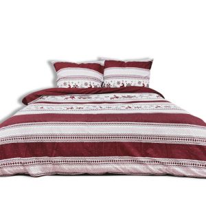 Pościel flanelowa 160×200 czerwona biała renifery świąteczna Matex 774253 Pościel flanelowa 160×200 czerwona biała renifery świąteczna Matex 774253
