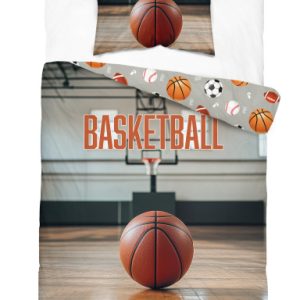 Pościel Koszykówka Basketball 140×200 Detexpol 962348 Pościel Koszykówka Basketball 140×200 Detexpol 962348