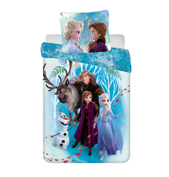 Pościel licencyjna Frozen Kraina Lodu 160x200 Jerry Fabrics 272887