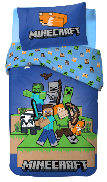 Pościel licencyjna Minecraft 140x200 BrandMac 806385