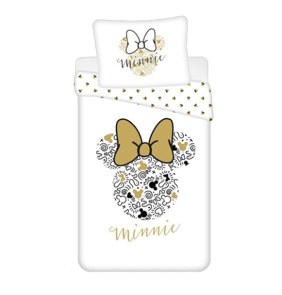Pościel licencyjna Myszka Minnie 140x200 Jerry Fabrics 272895