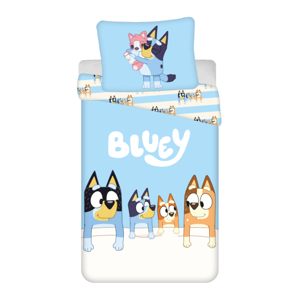 Pościel licencyjna Piesek Bluey 140x200 Jerry Fabrics 272860