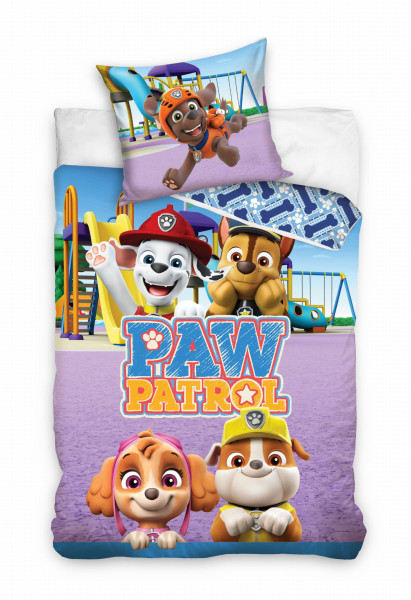 Pościel licencyjna Psi Patrol 140x200 Carbotex 273069