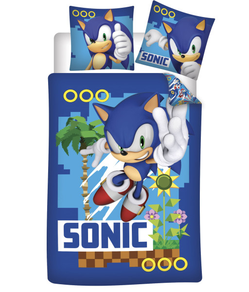 Pościel licencyjna Sonic 140x200 BrandMac 272702