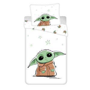 Pościel licencyjna Star Wars Baby Yoda 140×200 272835