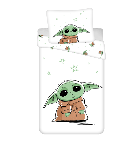 Pościel licencyjna Star Wars Baby Yoda 140x200 272835