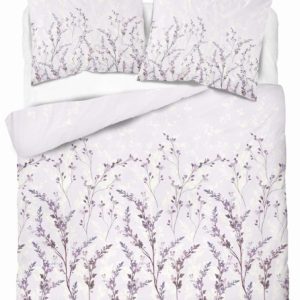 Pościel satynowa 220×200 Lawendowe gałązki Home Satin 765485