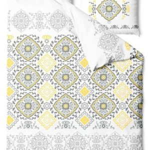 Pościel satynowa 220×200 Sunshine Glamour biała Home Satin 765588