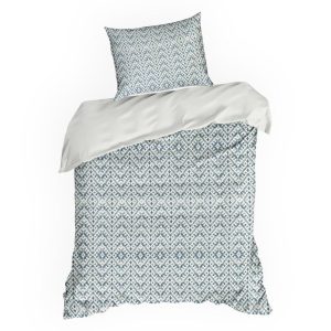 Pościel satynowa bawełniana SPRING aztecki ikat granat 140×200 z zamkiem 1032113 Pościel satynowa bawełniana SPRING aztecki ikat granat 140×200 z zamkiem 1032113