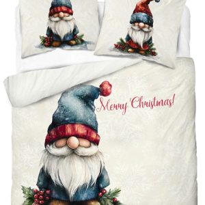 Pościel świąteczna Merry Christmas 220×200 kremowa 1064665 Pościel świąteczna Merry Christmas 220×200 kremowa 1064665