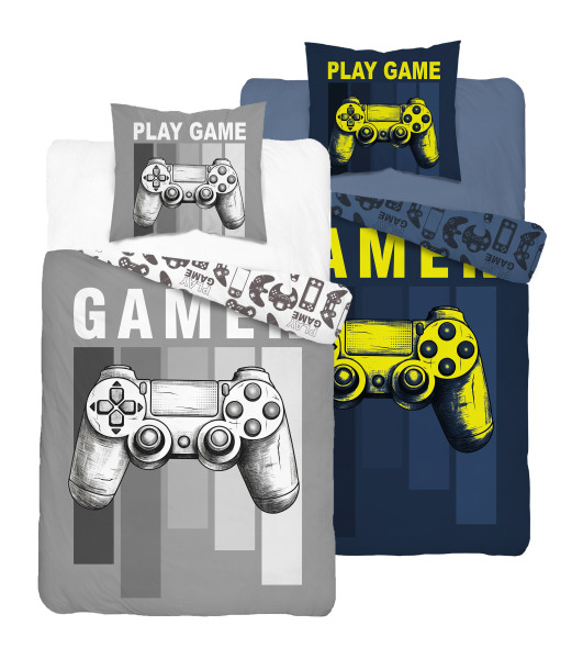 Pościel świecąca w ciemności Gamer 140x200 Detexpol 962354