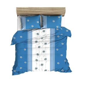 Pościel z kory 160×200 Margaretka stojąca niebieska na guziki 100% bawełna 1078471 Pościel z kory 160×200 Margaretka stojąca niebieska na guziki 100% bawełna 1078471