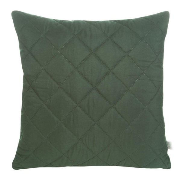 Poszewka 40x40 Alara 3 zielona ciemna geometryczny w romby 84304
