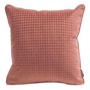 Poszewka 40×40 Amelia pudrowa różowa pepitka welurowa 741468 Poszewka 40×40 Amelia pudrowa różowa pepitka welurowa 741468