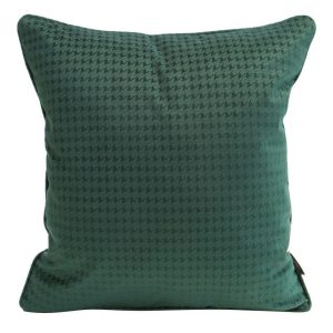 Poszewka 40×40 Amelia zielona ciemna pepitka welurowa 741467 Poszewka 40×40 Amelia zielona ciemna pepitka welurowa 741467