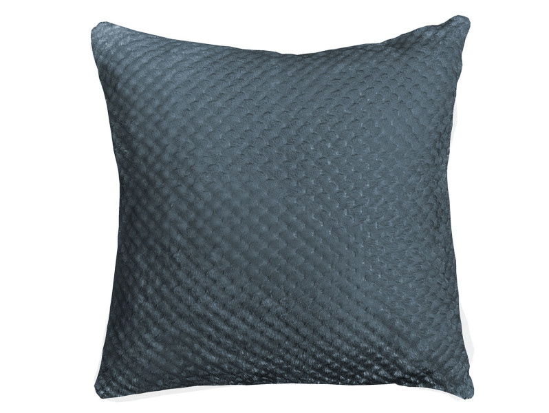 Poszewka 40x40 Amorro żakardowa błękitna wytłaczana 240g/m2 84277
