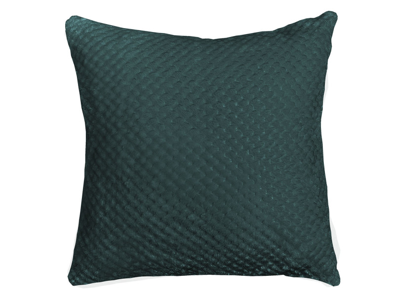 Poszewka 40x40 Amorro żakardowa petrol wytłaczana 240g/m2 83461