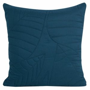 Poszewka 40×40 Boni 6 granatowa liście 84280 Poszewka 40×40 Boni 6 granatowa liście 84280