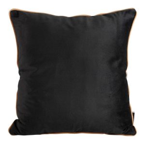 Poszewka 40×40 Mel czarna miodowa welurowa 83428 Poszewka 40×40 Mel czarna miodowa welurowa 83428