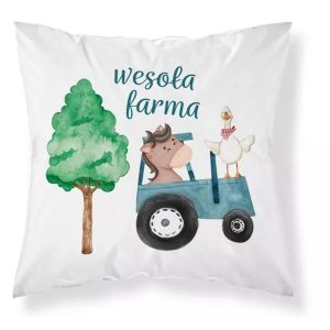 Poszewka 40×40 niebieski traktor biała niebieska PSBA 04 B Mayamoo 26 983081 Poszewka 40×40 niebieski traktor biała niebieska PSBA 04 B Mayamoo 26 983081