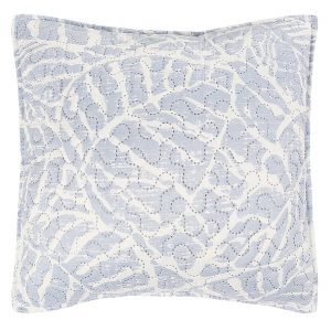 Poszewka 40×40 Remo niebieska liście 84508 Poszewka 40×40 Remo niebieska liście 84508