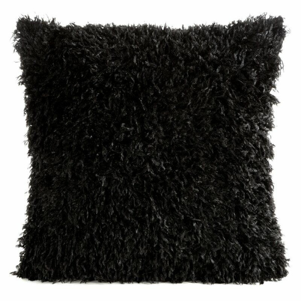 Poszewka 45x45 Marion czarna futrzana 990665