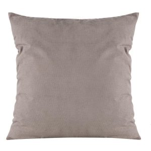 Poszewka 45×45 popielata Milo welurowa 83056 Poszewka 45×45 popielata Milo welurowa 83056