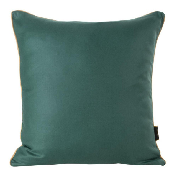 Poszewka 45x45 Premium 7 zielona szałwiowa złota lamówka 83478