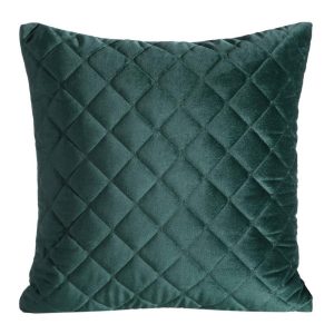 Poszewka 45×45 Ria 1 zielona ciemna welurowa 988479 Poszewka 45×45 Ria 1 zielona ciemna welurowa 988479