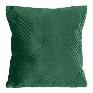 Poszewka 45×45 Sofia zielona ciemna welurowa 84176 Poszewka 45×45 Sofia zielona ciemna welurowa 84176