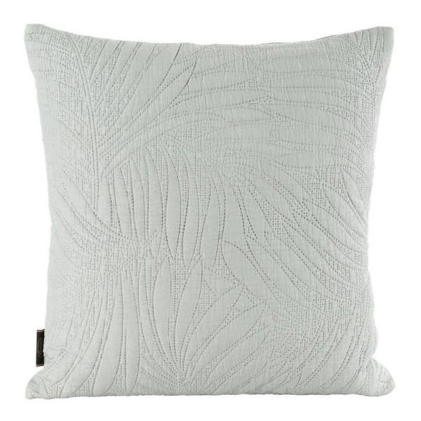Poszewka 45x45 Stone srebrna liście 84412