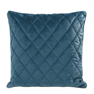 Poszewka 45×45 Velvet 27 H granatowa welurowa geometryczna 84471 Poszewka 45×45 Velvet 27 H granatowa welurowa geometryczna 84471