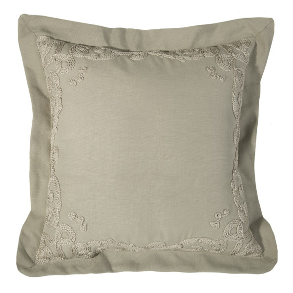 Poszewka 45x45 Vero 1 ciemna beżowa 988475