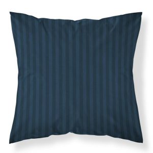Poszewka adamaszkowa 40×40 denim granatowa jednobarwna paski 1 cm Pure 965047 Poszewka adamaszkowa 40×40 denim granatowa jednobarwna paski 1 cm Pure 965047