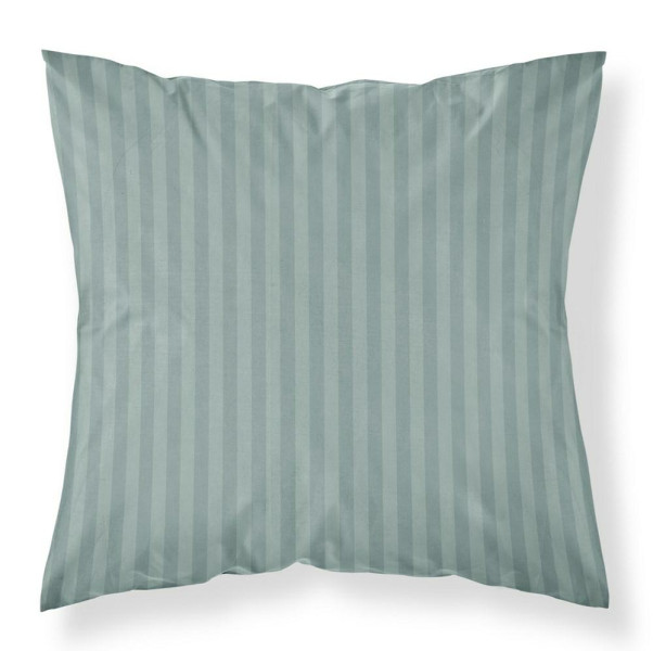 Poszewka adamaszkowa 40x40 miętowa jednobarwna paski 1 cm Pure 965038