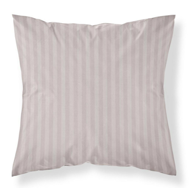 Poszewka adamaszkowa 40x40 pudrowa różowa jednobarwna paski 1 cm Pure 965009