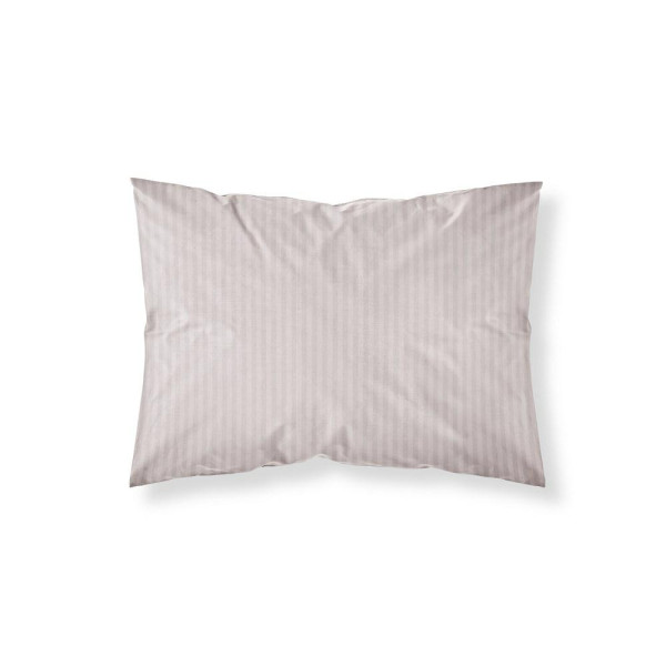 Poszewka adamaszkowa 50x60 pudrowa różowa jednobarwna paski 1 cm Pure 965029