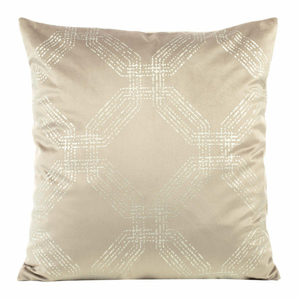 Poszewka BLINK 30 welwetowa kremowa 45x45 cm elegancka ozdobna 950931