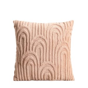 Poszewka DARIN miękka beżowa ze strukturalnym wzorem 45x45cm HOMLA 927690 Poszewka DARIN miękka beżowa ze strukturalnym wzorem 45x45cm HOMLA 927690