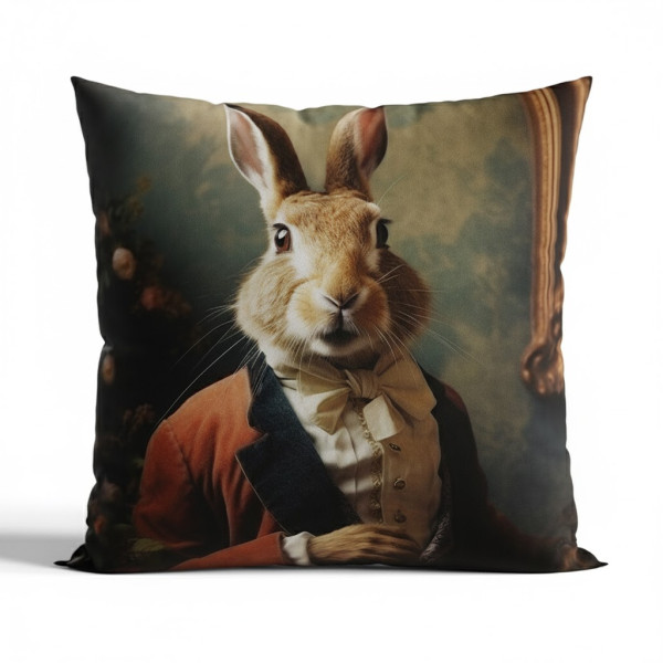 Poszewka dekoracyjna 40x40 cm Królik Eryk Velvet 799669