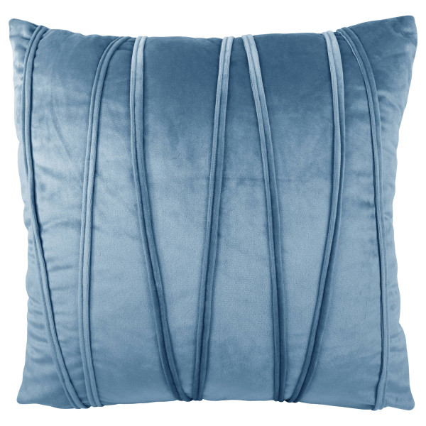 Poszewka Dekoracyjna 45x45 cm MONTREAL Velvet Welurowa - Niebieski 959636