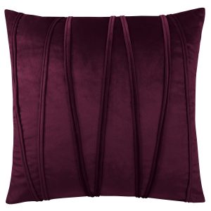 Poszewka Dekoracyjna 45×45 cm MONTREAL Velvet Welurowa – Śliwka 959638 Poszewka Dekoracyjna 45×45 cm MONTREAL Velvet Welurowa – Śliwka 959638