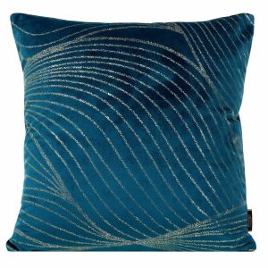 Poszewka dekoracyjna BLINK 18 45×45 cm granatowa welwet geometryczna 1023039 Poszewka dekoracyjna BLINK 18 45×45 cm granatowa welwet geometryczna 1023039