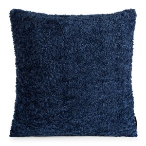 Poszewka dekoracyjna BUKLA 50×50 cm niebieska 742574 Poszewka dekoracyjna BUKLA 50×50 cm niebieska 742574