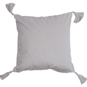 Poszewka dekoracyjna Cristiano Chic 45×45 cm srebrna 236187 Poszewka dekoracyjna Cristiano Chic 45×45 cm srebrna 236187