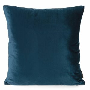 Poszewka dekoracyjna ELORA 60×60 cm granatowa velvet look glamour 1023041 Poszewka dekoracyjna ELORA 60×60 cm granatowa velvet look glamour 1023041